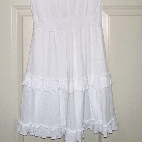 Altar'd State White Short Sleeve Mini Dress - Picture 2 of 2